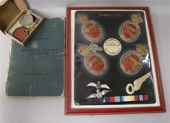 A WWII medal group to F/O J. F. A. Maclaren R.A.F.V.R,